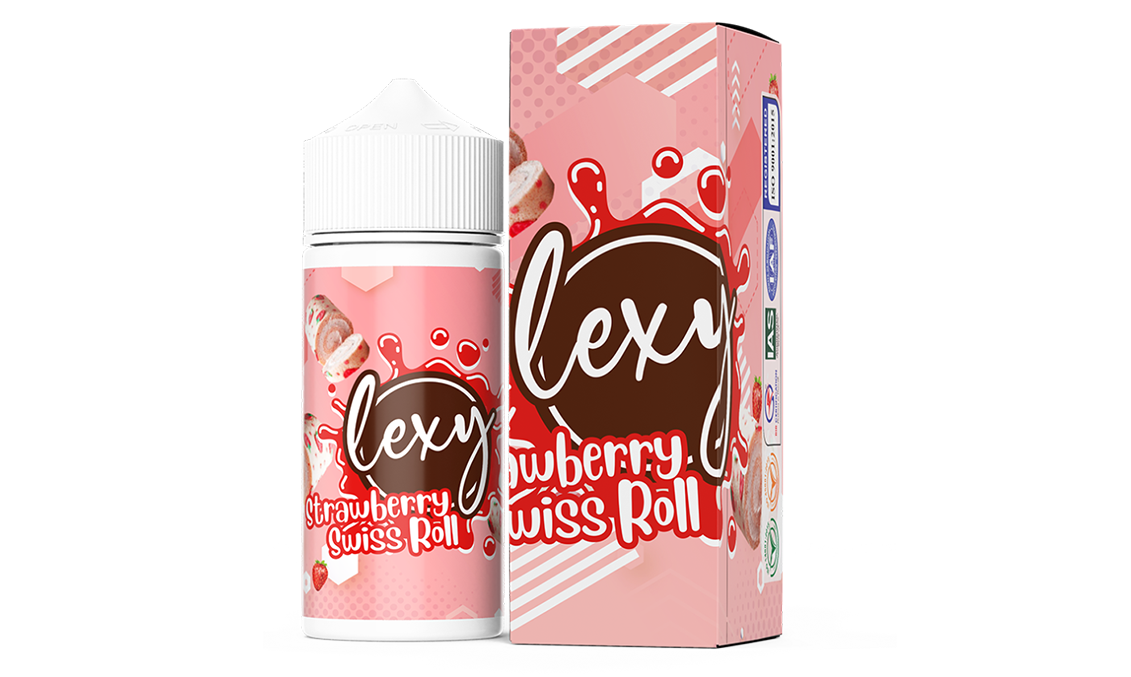 Lexy Strawberry Swiss Roll