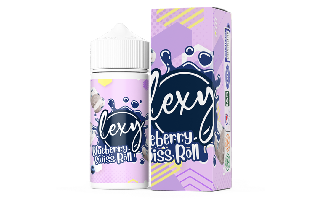 Lexy Blueberry Swiss Roll